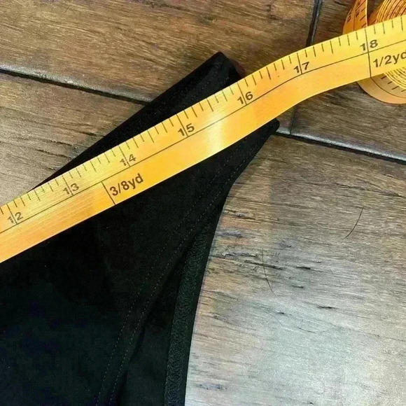 Babaton high waisted bikini black with gold hardware adjustable straps Gorgeous - Picture 5 of 5